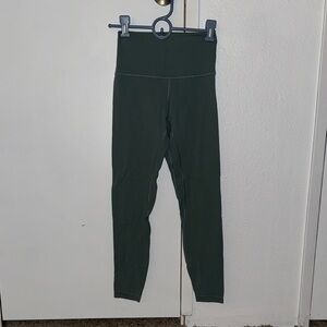 Lululemon Athletica Dark Green Leggings